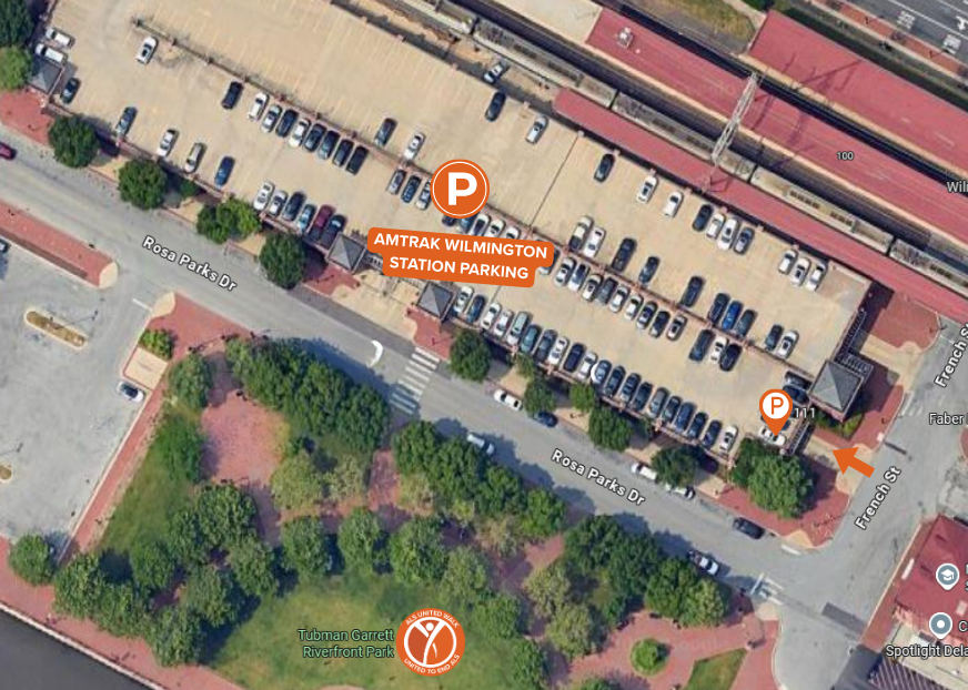 2025 Delaware Parking Map