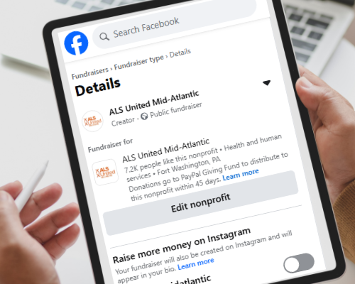 Create an Online Fundraiser
