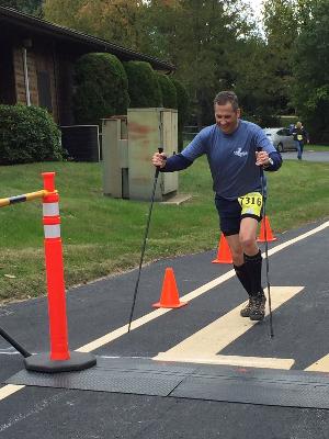Andy finishes the 2015 Mackler